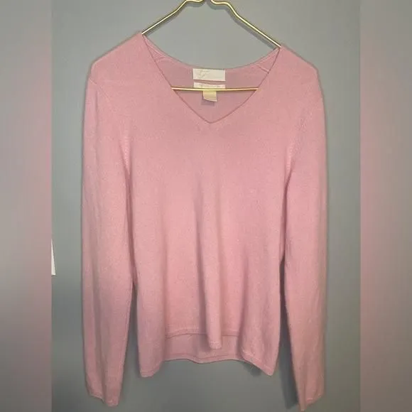 Product image for Geneva 2 Ply 100% Cashmere Sweater