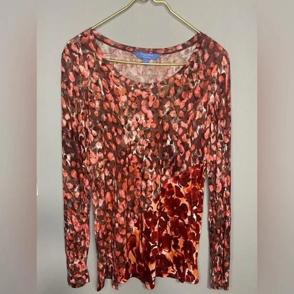 Product image for NWOT Simply Vera Floral Long Sleeve
