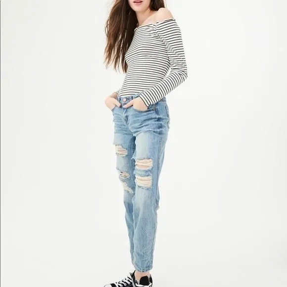 Product image for Aeropostale Low-Rise Boyfriend Jeans - 4