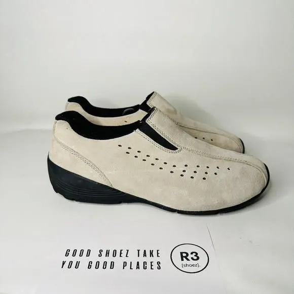 Product image for Merrell Slipstream Zone Performance Moc Tropical Sand Tan Leather Womens Sz 7.5