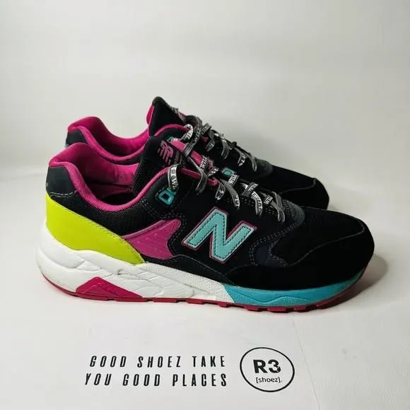 Product image for New Balance 580 Rev Lite Trail Running Sneakers Mens Sz 8 D Blue Purple Black