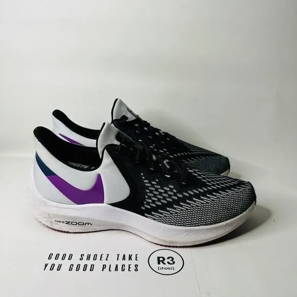 Product image for Nike Air Zoom Winflo 6 Trail Running Shoes Womens Sz 8 Purple Black