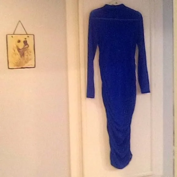 Product image for Sexy sheer blue dress