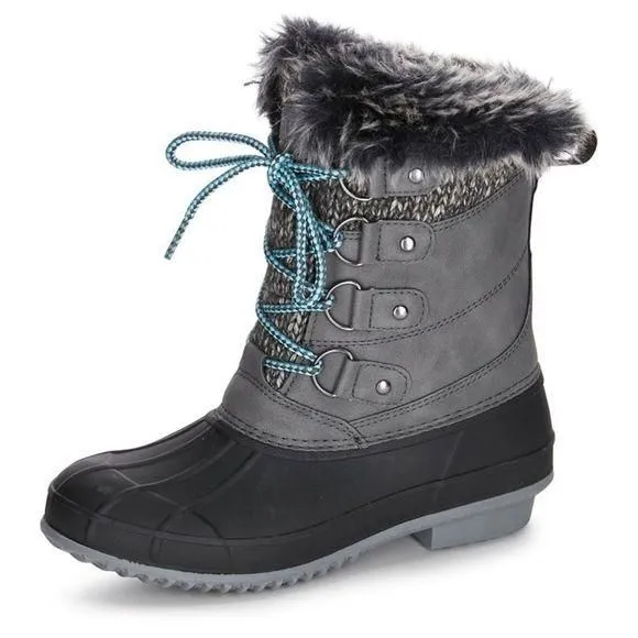 Product image for Khombu Kerigan Women's Snow Boots Gray