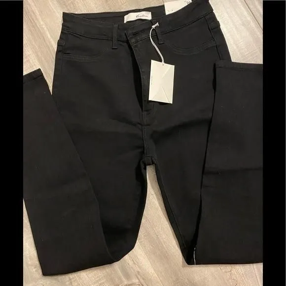 Product image for NWT KanCan Black denim. Size 11/29.
