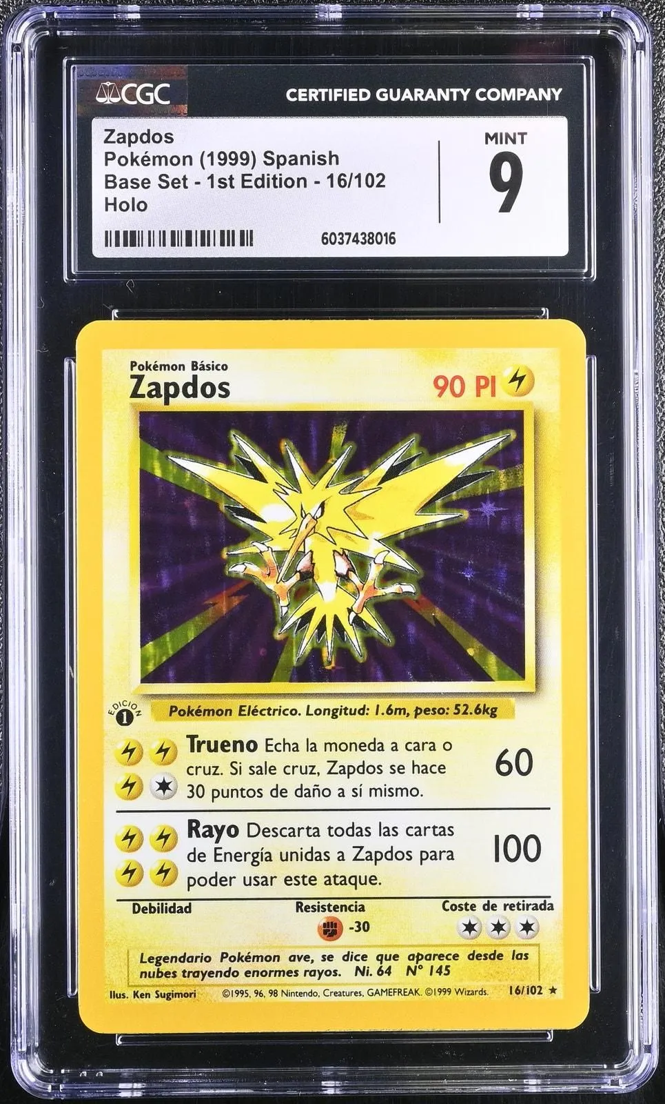 1999 zapdos pokemon card Zapdos - WoTC Promo