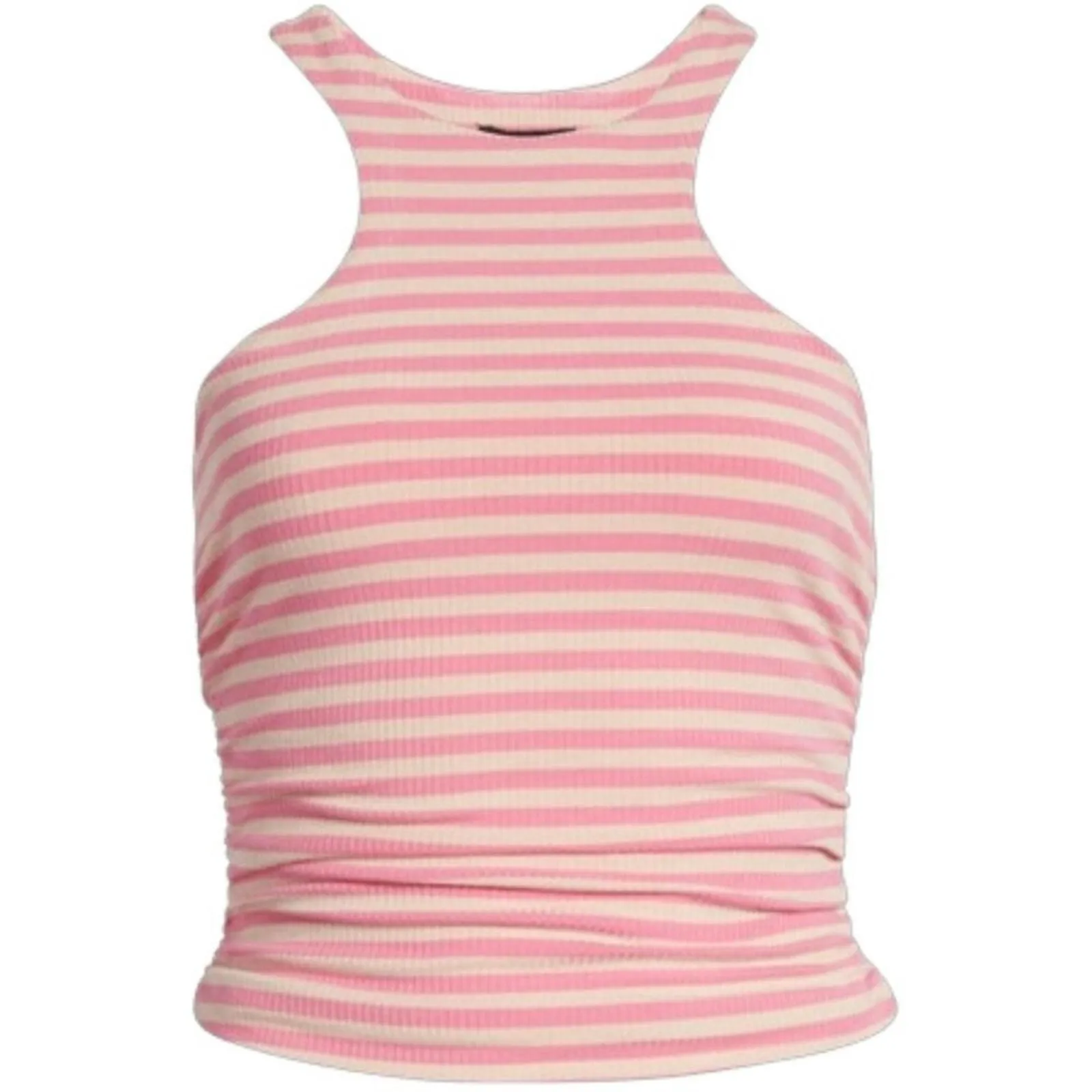 Product image for AFRM Ruskin Ribbed Racerback Tank Pink Stripe Size 1X NWOT $48 MSRP - new-without-tags - AFRM