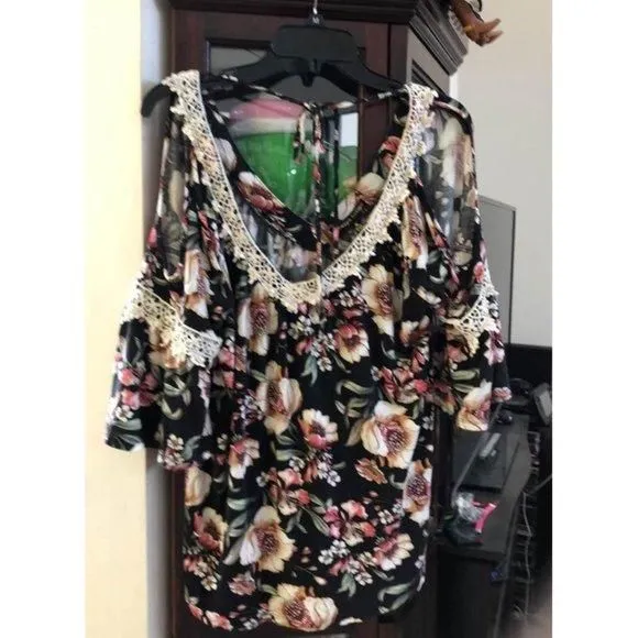 Product image for Always indigo size medium blouse
