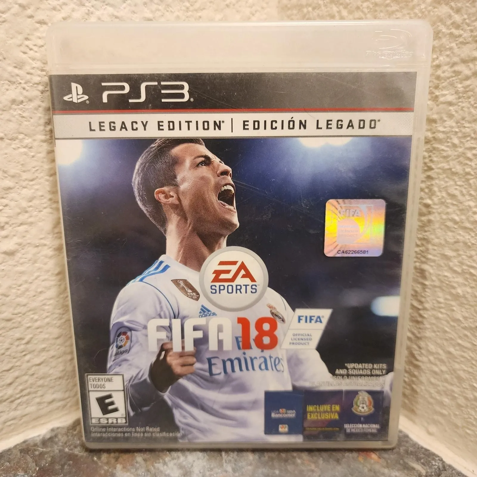 Game FIFA 18 [Legacy Edition Edicion Legado] (CIB+) PS3