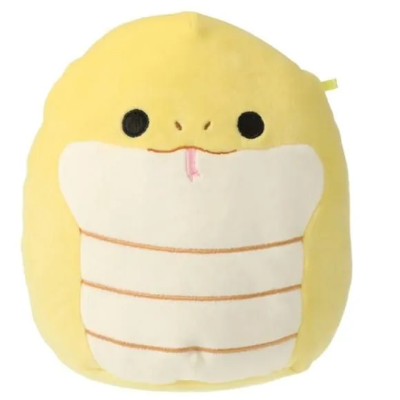 Product image for NWT 7.5” Pleyton the Yellow Cobra Snake Squishmallow