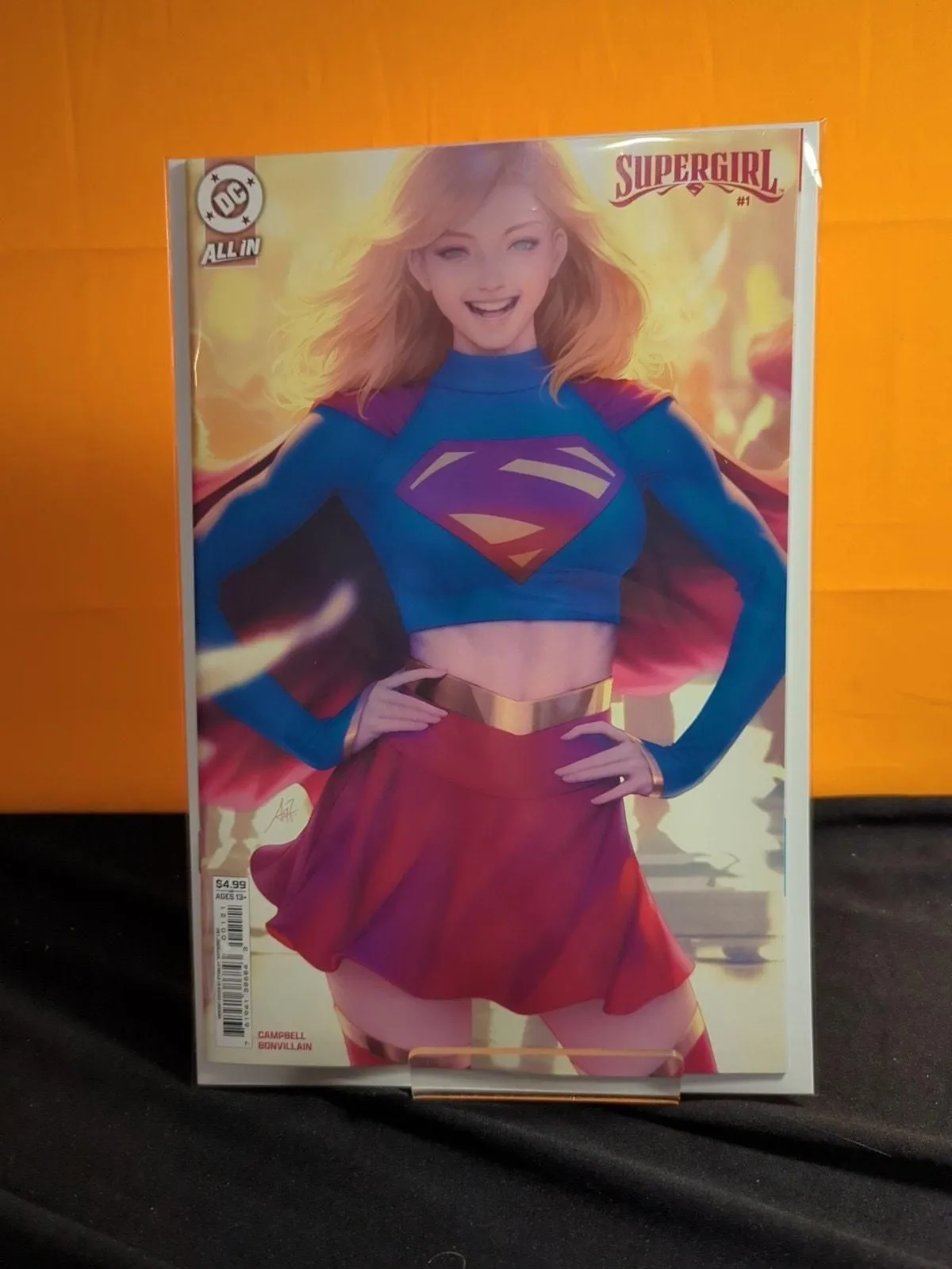 Product image for Supergirl #1 - Artgerm Card Stock Variant 2025