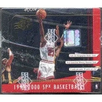 Product image for Upper Deck 1999-00 SPx Basketball Hobby Box