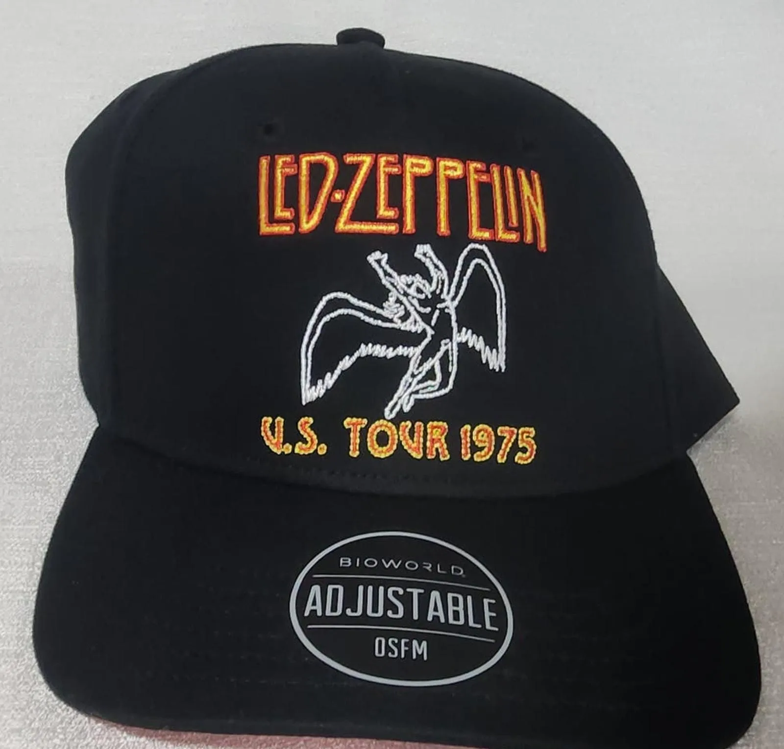 Product image for Led-zeppelin us tour `1973 hat strapback BY bioworld - new-with-tags - Zeppelin