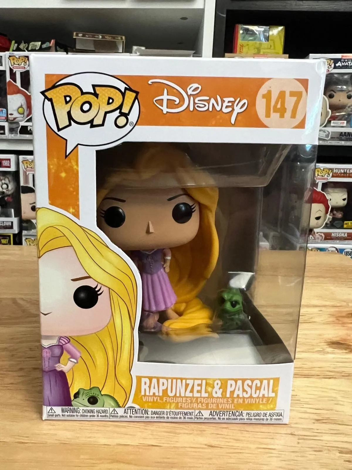 Product image for Rapunzel & Pascal Tangled Funko Pop #147 Disney Movies Animation Princess Films
