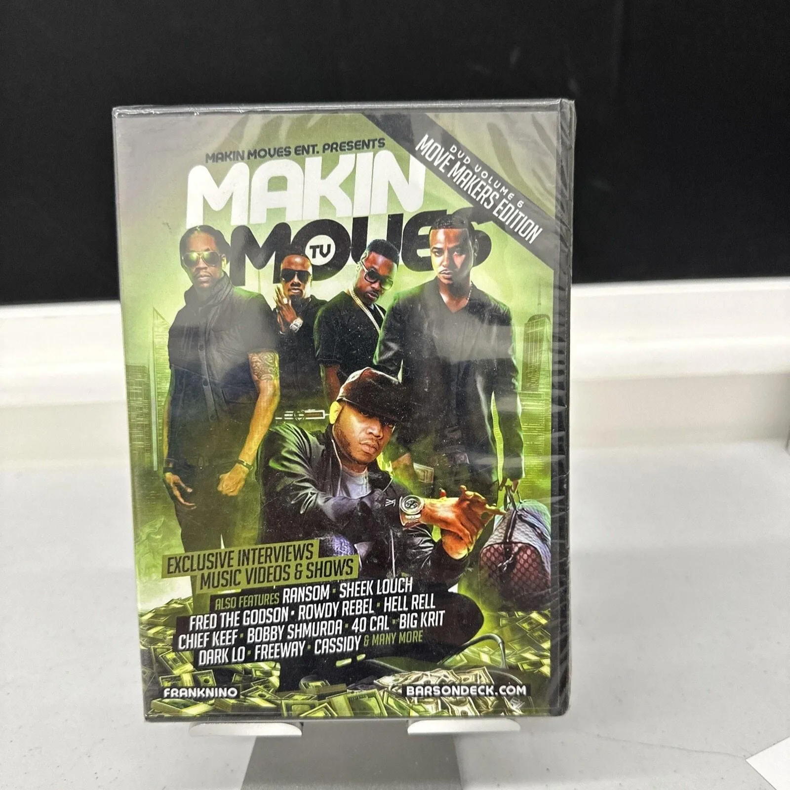 Product image for MAKIN MOVES - VOLUME 6 - MOVIE MAKERS ED. DVD, RANSOM 40 CAL DARK LO +, VIDEOS +