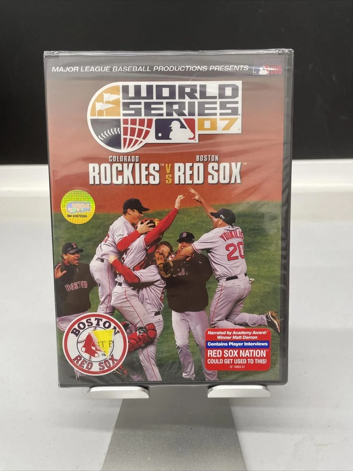 Product image for Boston Red Sox 2007 World Series Colorado Rockies Baseball DVD NEW!!