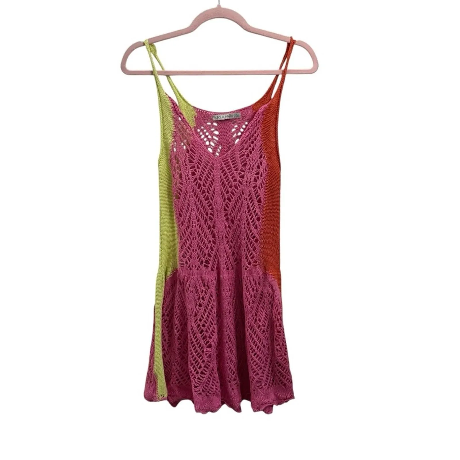 Product image for Cecilia Prado Crochet Open Weave Swim Cover Up - pre-owned---excellent - Cecilia Prado