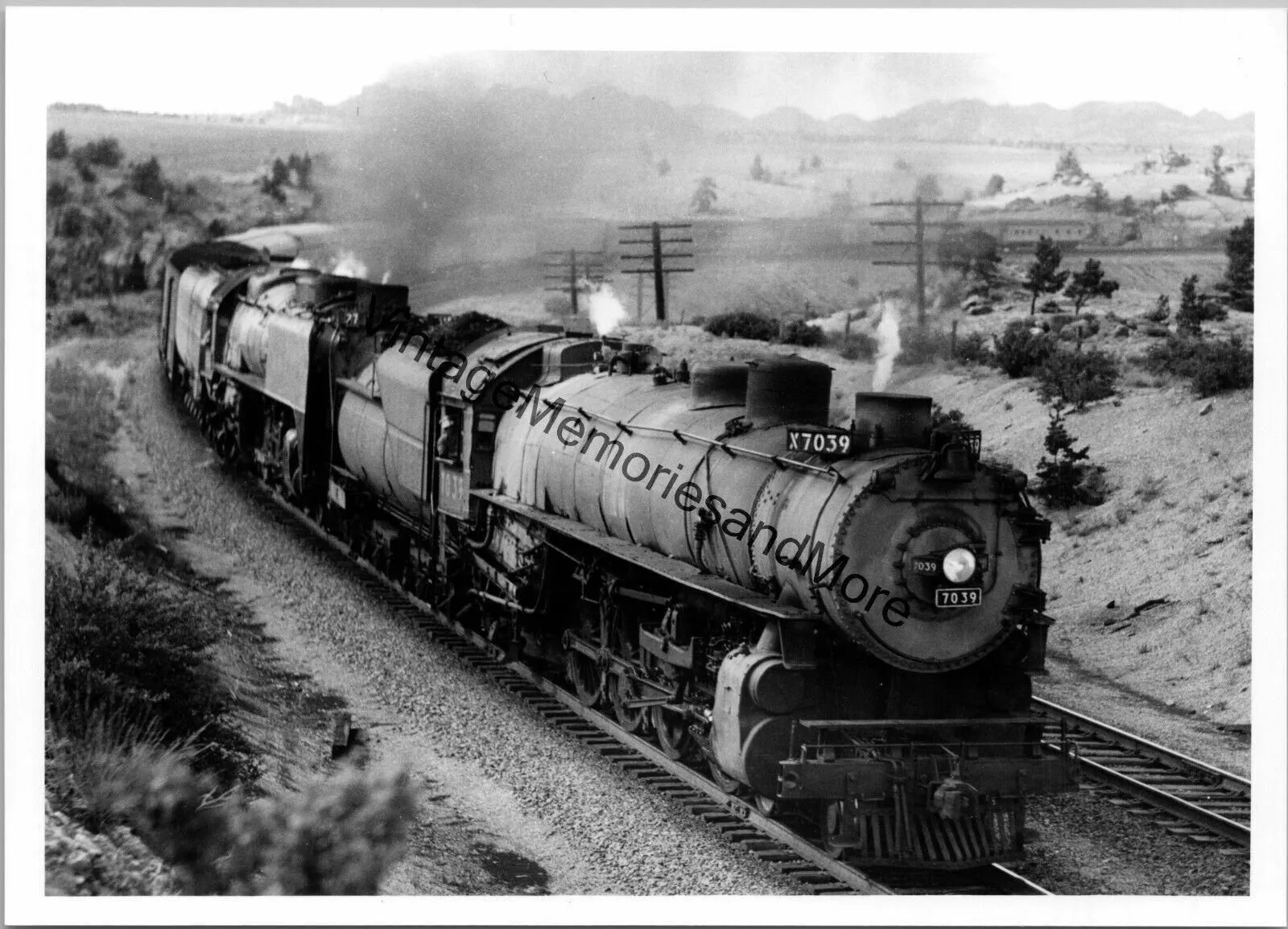 Product image for VTG Rio-Grande Railroad 7039 Steam Locomotive T3-112