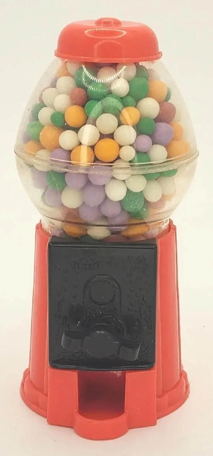 Product image for Vintage 1994 Leaf Carousel Mini Gumball Machine Candy Container Red PB80