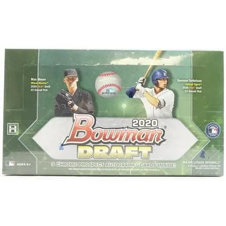 Product image for 2020 Bowman Draft Baseball Hobby Jumbo Box Factory Sealed