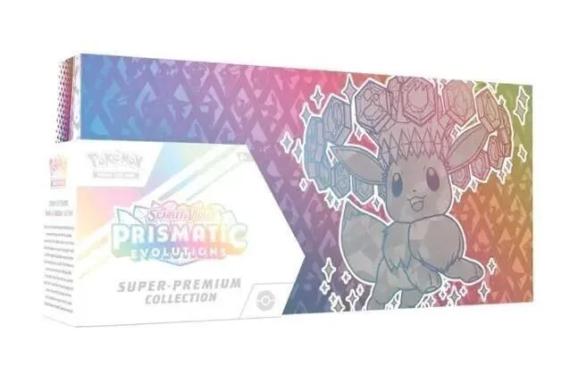 Product image for Pokemon Scarlet & Violet Prismatic Evolutions Super Premium Collection