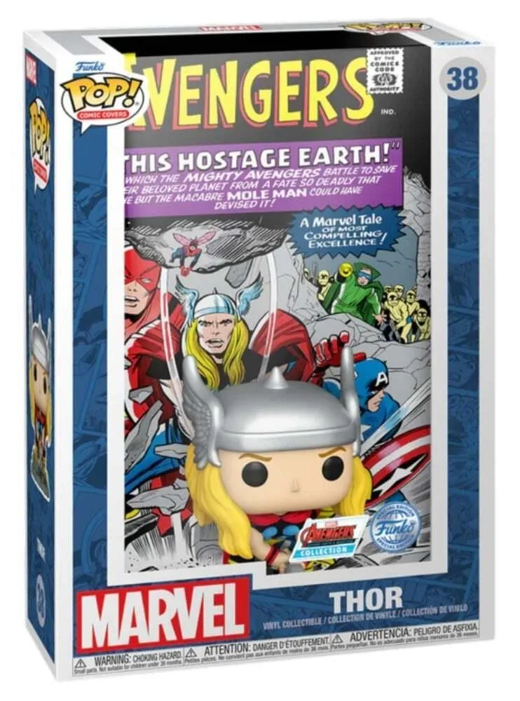 Product image for Funko POP! Marvel Comic Cover N° 38 – Thor