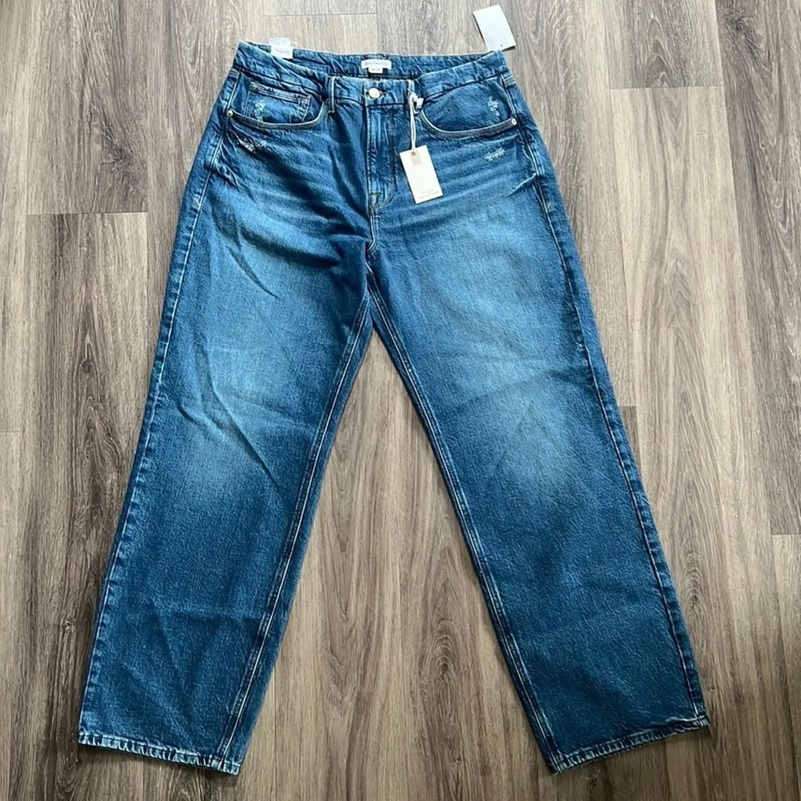 Product image for Good American Women’s Good 90s Jeans 32 Casual Indigo Denim  - new-with-tags - Good American