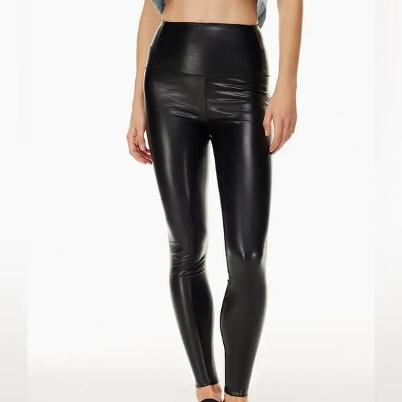 Product image for Wilfred Free Daria Faux Leather Leggings (sold at Aritzia)