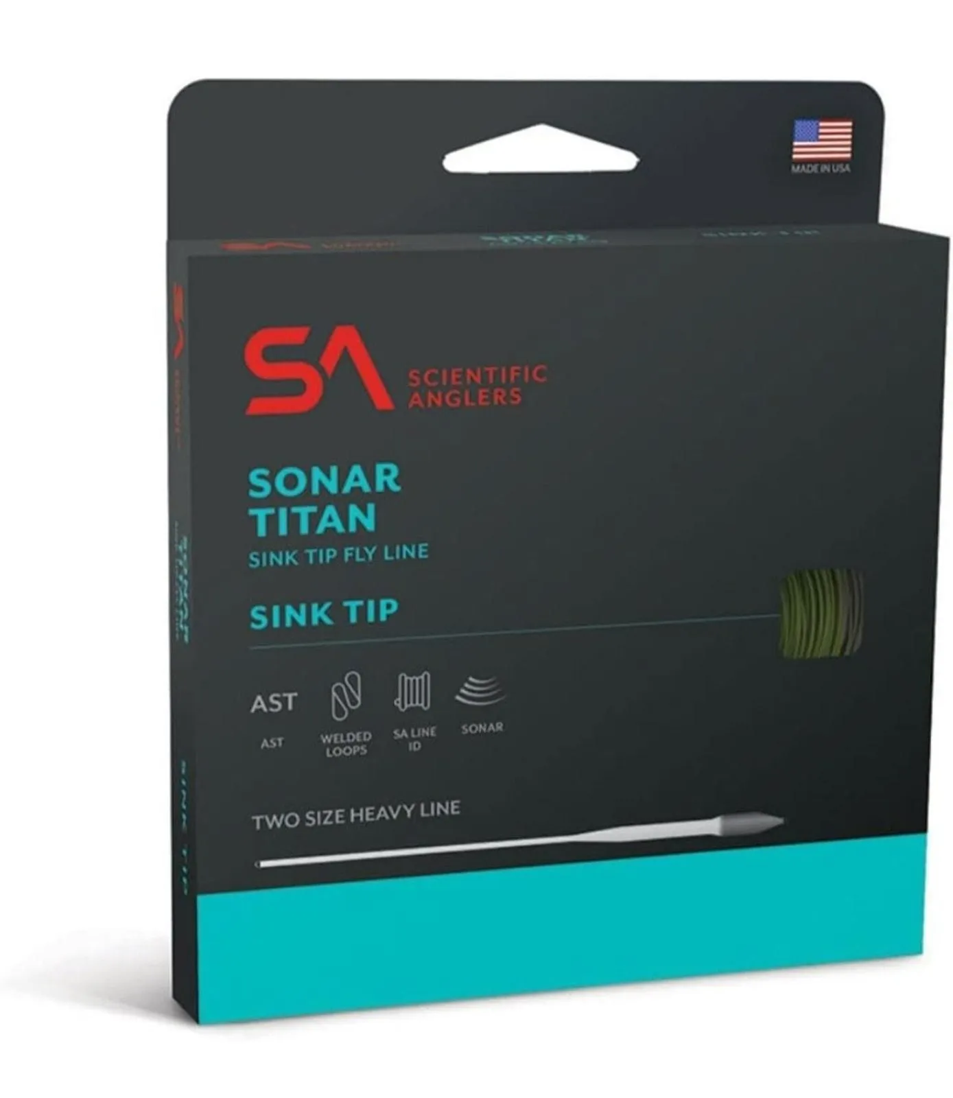 Product image for Scientific Anglers Sonar Titan Sink TIP, WF10F/S3