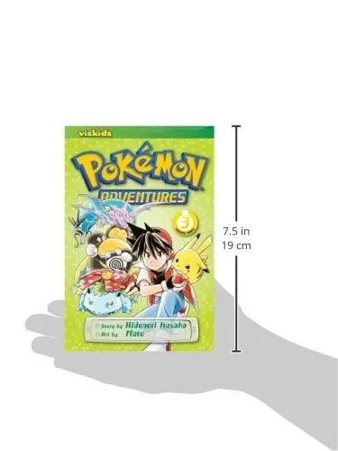 Product image for Pokémon Adventures (Red and Blue), Vol. 3 by Hidenori Kusaka