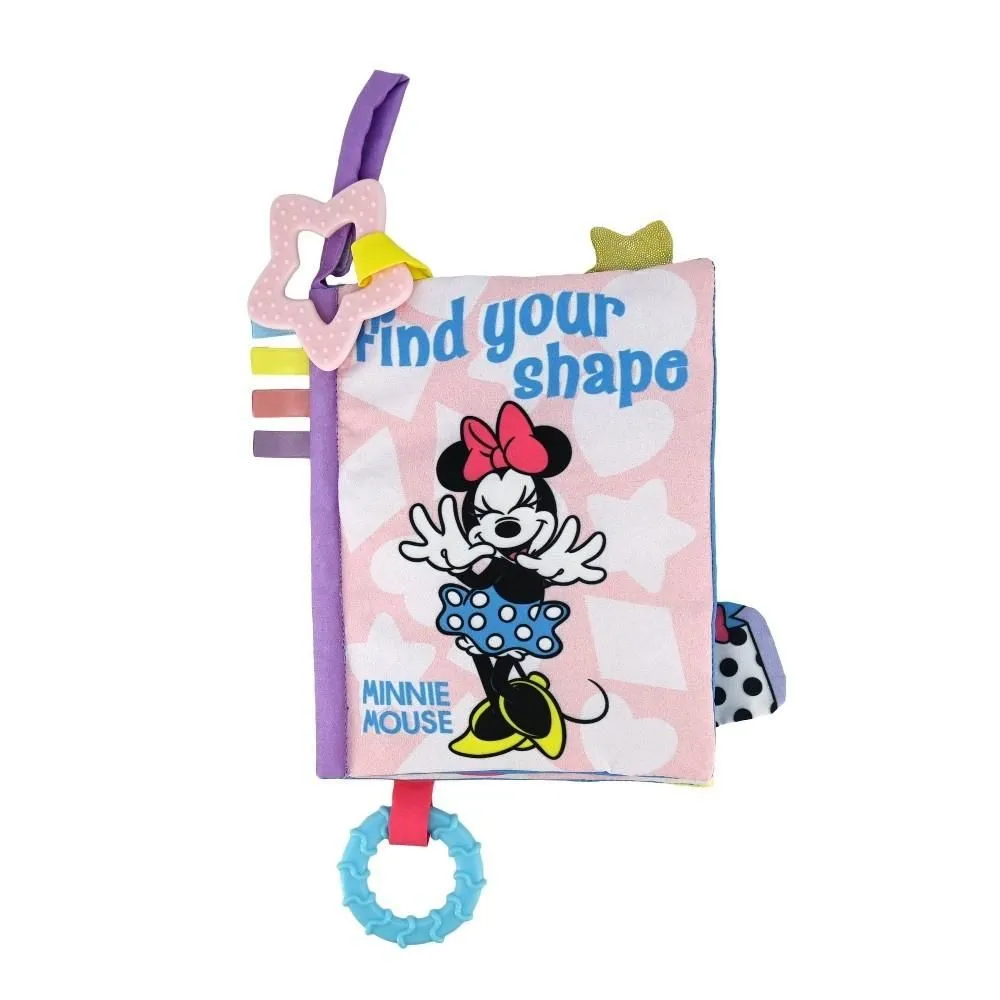 Product image for Disney Baby Minnie Mouse Deluxe Soft Book - Find Your Shape
