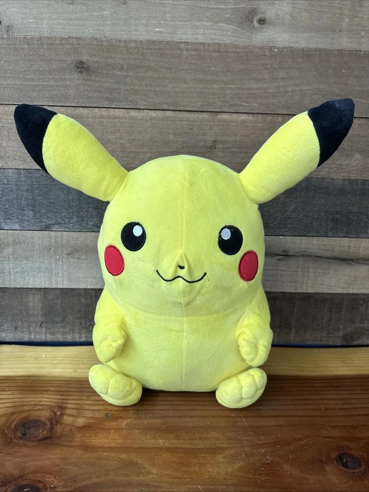 Product image for Official Licensed Pokemon Pikachu Plush Stuffed Toy Large 16" Authentic