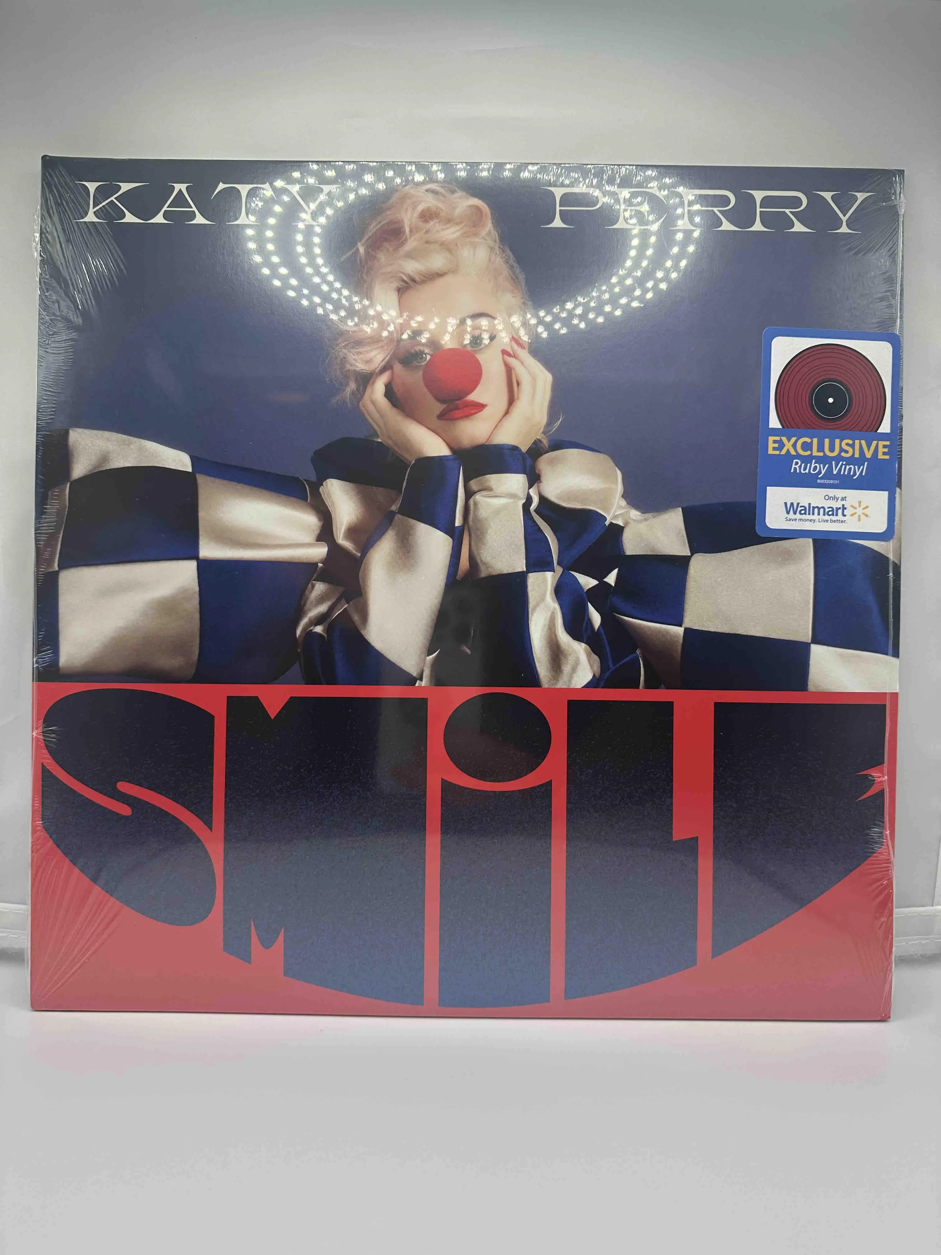 Product image for Katy Perry Smile Exclusive Red Vinyl LP