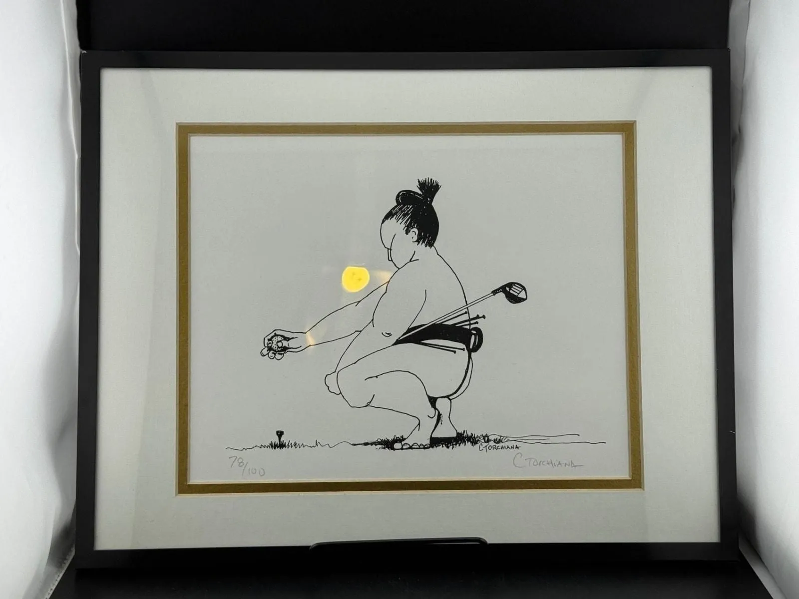 Product image for Signed Limited Edition Print "Respect to Par 5" by Cathy Torchiana - 78/100