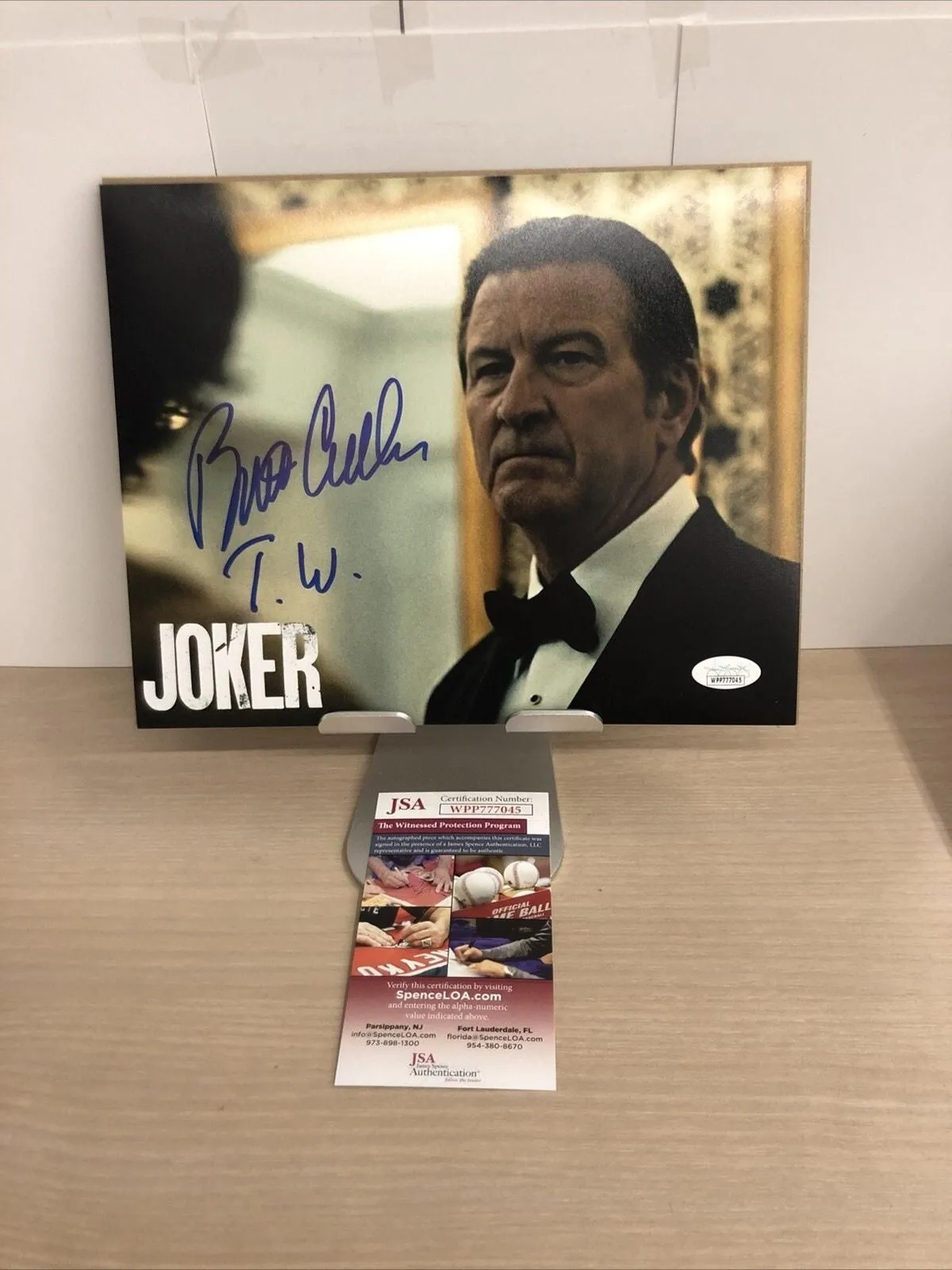 Product image for Brett Cullen Autographed Signed Joker 8x10 Photo JSA CoA Thomas Wayne