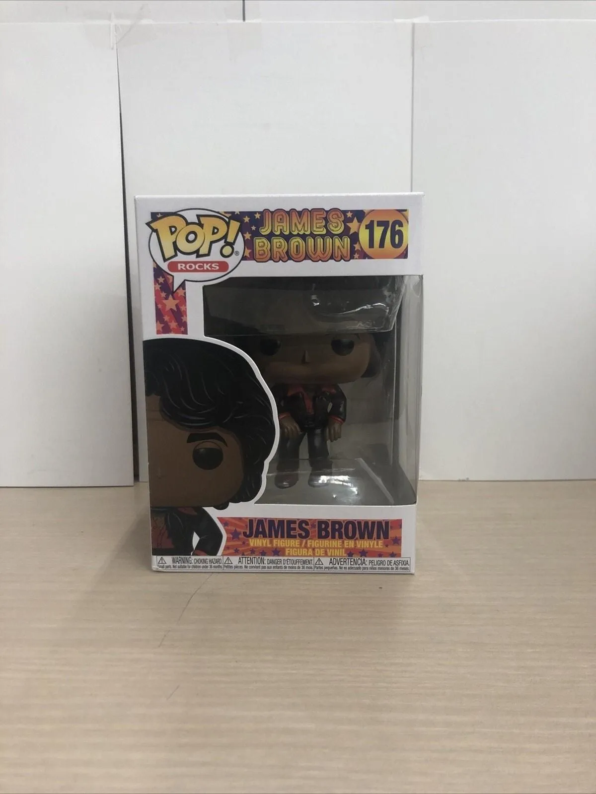 Product image for Funko POP! Rocks #176 JAMES BROWN Vinyl Figure