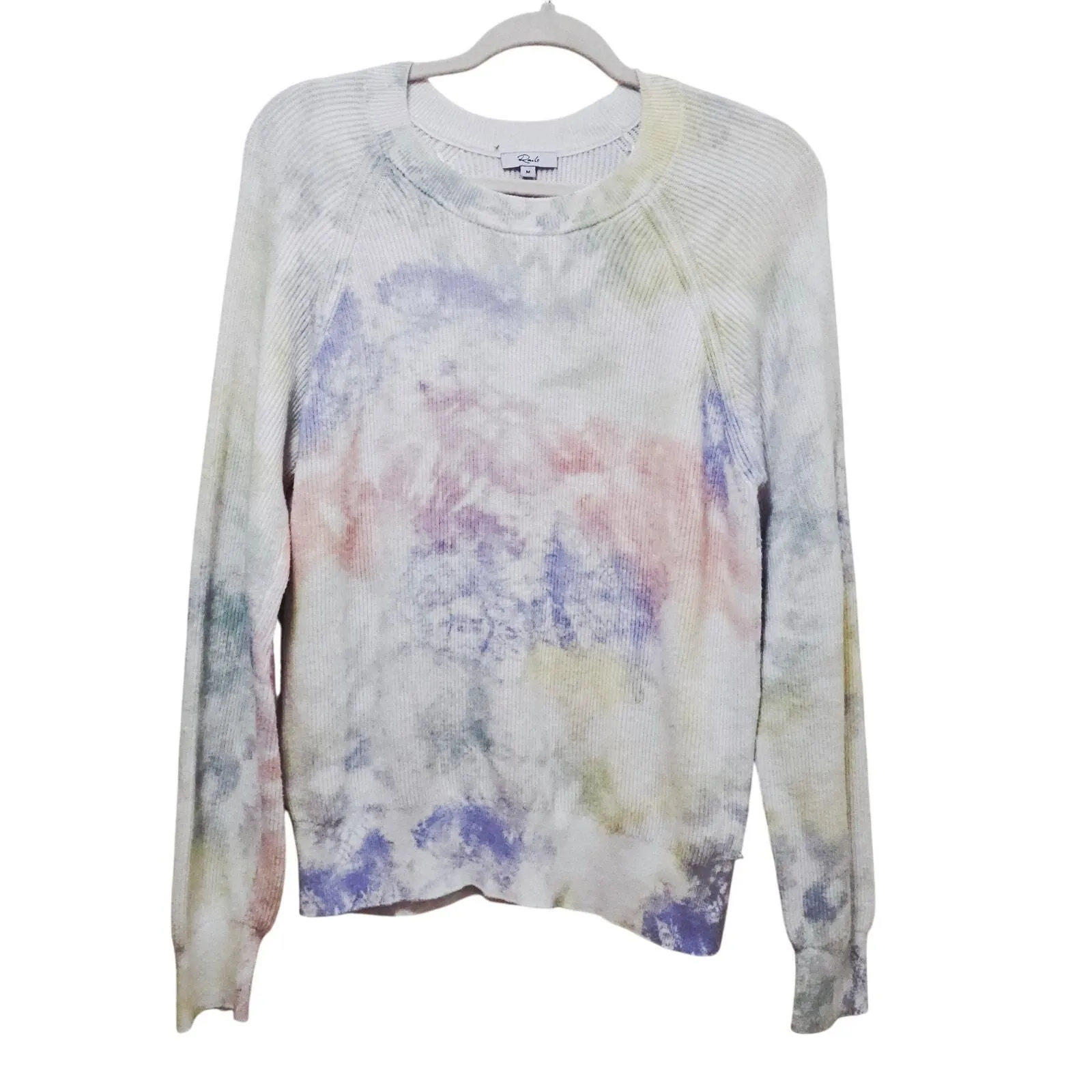 Product image for Rails SzM Lightly tie dyed Cashmere Blend pullon sweaterWarm
Cozy StylishHippie