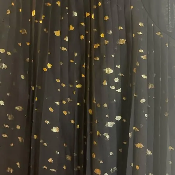 Product image for A.moon black tank with gold.  Good condition size medium.
