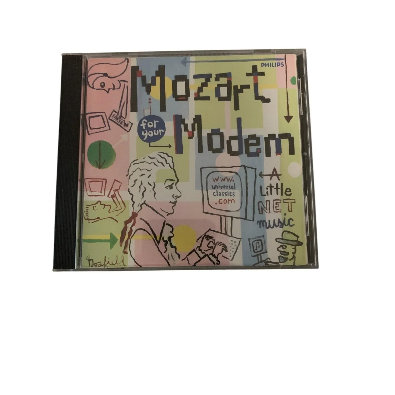 Product image for Various - Mozart For Your Modem [CD]