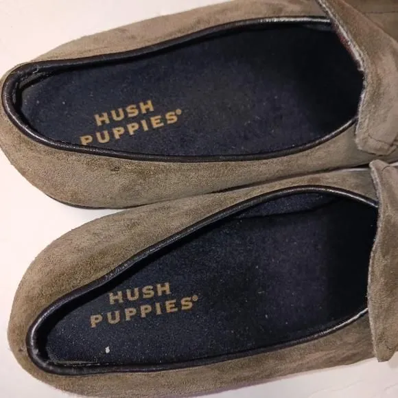 Product image for Men's Brown Suede Hush Puppies Loafers