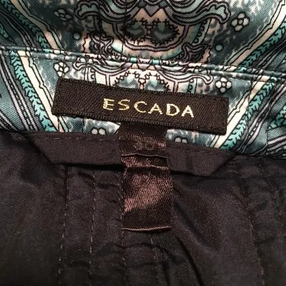 Product image for Escada Paisley Quilted Jacket