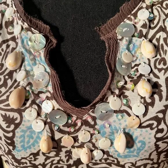 Product image for Sequins and Shells! Embellished Top