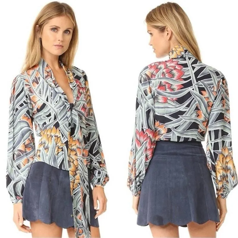 Product image for Mara Hoffman Herbarium Peasant Blouse in Charcoal size XS - pre-owned---good - Mara Hoffman