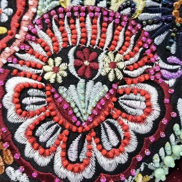 Product image for Vintage Beaded Embroidered Purse by Preston & York