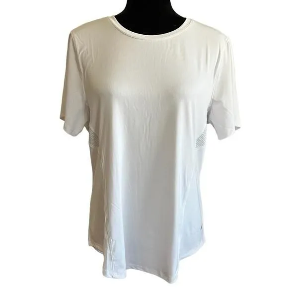 Product image for SPYDER Active White Top with Mesh Panels Size XL