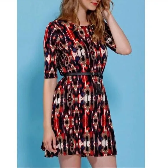 Product image for Anthropologie Puella Ikat Swing Dress Size XS