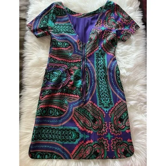 Product image for PLENTY by Tracy Reese Anthropologie Paisley Sheath Dress