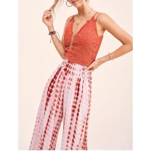 Product image for TIE dye wide leg boho “Goddess” pants