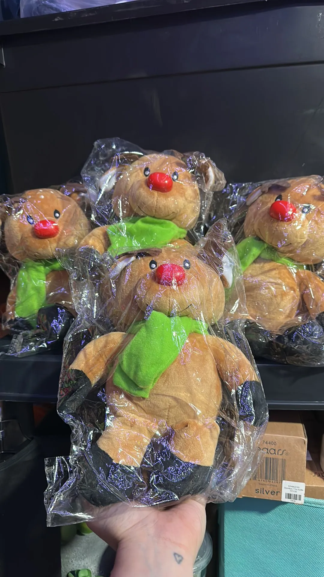 Product image for Reindeer Plush 4pc