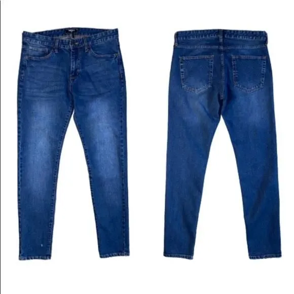 Product image for Forever 21 Men’s Blue Skinny Jeans Size 33